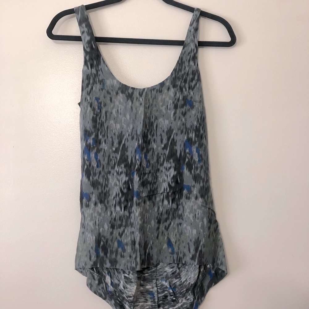 2/$15 SALE! Splattered tank with low back